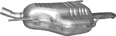 Rear Muffler Opel ZAFIRA A MPV · Vauxhall ZAFIRA A