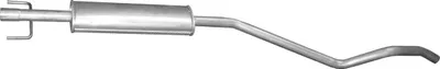 Centre Muffler Opel ASTRA H Estate