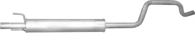 Centre Muffler Opel MERIVA A MPV