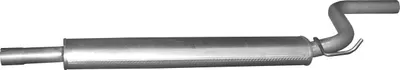 Centre Muffler Opel MERIVA B MPV