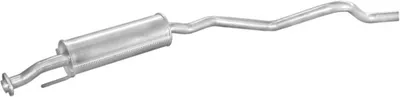 Centre Muffler Opel ASTRA F Estate · Opel ASTRA F Estate Van