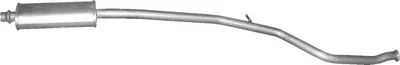 Centre Muffler Peugeot 206 Hatchback