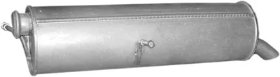 Rear Muffler Peugeot 307 · Citroën C4 I · Citroën C4 Coupe