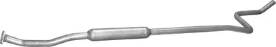 Centre Muffler Peugeot 207