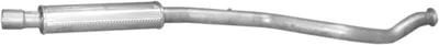 Centre Muffler Peugeot 206 CC