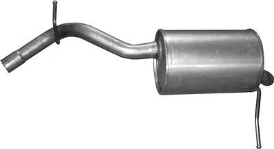 Rear Muffler Peugeot 508 I · Peugeot 508 SW I · Citroën C5 III