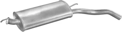 Rear Muffler Renault RAPID Box Body/MPV