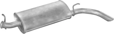 Rear Muffler Renault RAPID Box Body/MPV