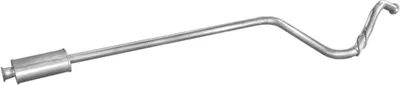 Centre Muffler Renault RAPID Box Body/MPV