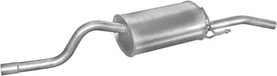 Rear Muffler Renault THALIA I