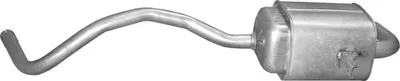 Rear Muffler Renault MEGANE III Hatchback