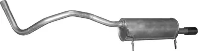 Rear Muffler Renault FLUENCE