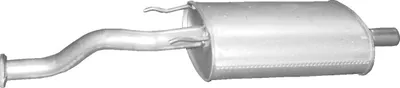 Rear Muffler Rover 400 II Hatchback