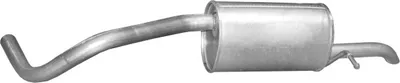Rear Muffler Vw POLO IV · Skoda FABIA I · Skoda FABIA I Saloon