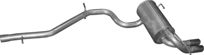Rear Muffler Skoda YETI