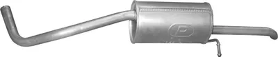 Rear Muffler Skoda FABIA I Combi · Skoda FABIA II Combi