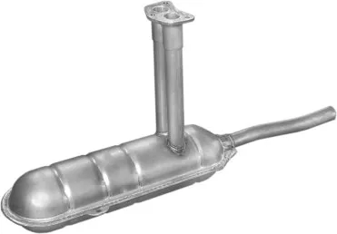 Rear Muffler Skoda RAPID · Skoda 130