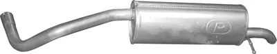 Rear Muffler Seat IBIZA IV SC · Skoda FABIA II · Seat IBIZA IV