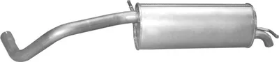 Rear Muffler Skoda FABIA I · Skoda FABIA I Saloon · Vw POLO IV
