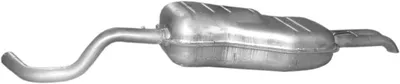 Rear Muffler Skoda OCTAVIA I · Skoda OCTAVIA I Combi · Vw BORA I