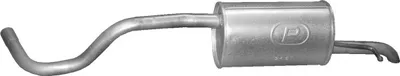 Rear Muffler Skoda ROOMSTER