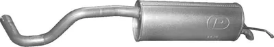 Rear Muffler Skoda ROOMSTER