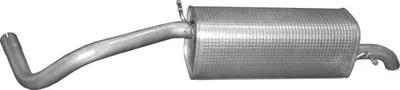 Rear Muffler Skoda FABIA II Combi
