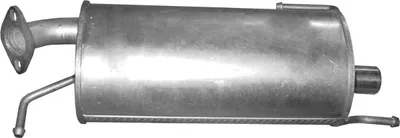 Rear Muffler Suzuki SPLASH · Opel AGILA