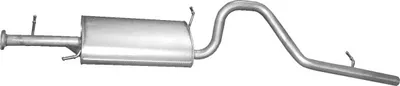Rear Muffler Suzuki GRAND VITARA I