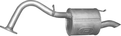 Rear Muffler Toyota YARIS
