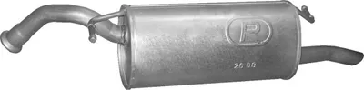 Rear Muffler Toyota YARIS VERSO
