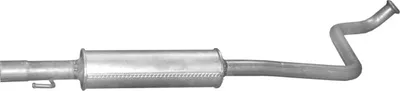 Centre Muffler Toyota YARIS VERSO