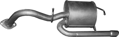 Rear Muffler Toyota YARIS