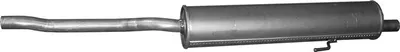 Centre Muffler Toyota YARIS