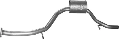Centre Muffler Toyota AURIS Estate
