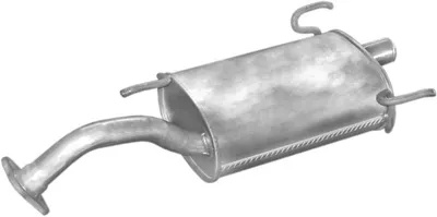 Rear Muffler Toyota COROLLA FX Compact