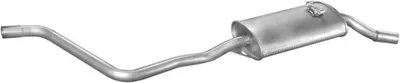 Rear Muffler Vw POLO II · Vw POLO Coupe · Vw POLO Hatchback Van