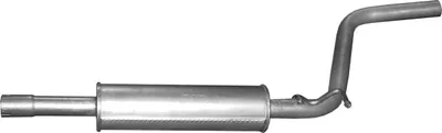 Centre Muffler Vw CADDY III MPV · Vw CADDY III Box Body/MPV