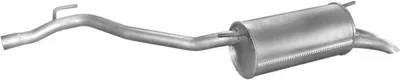 Rear Muffler Vw TRANSPORTER T4 Bus · Vw TRANSPORTER T4 Van · Vw TRANSPORTER T4 Platform/Chassis (70E, 70L, 70M, 7DE, 7DL, 7D