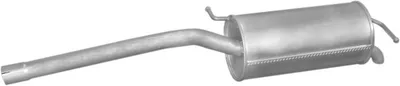 Rear Muffler Vw CADDY III MPV · Vw CADDY III Box Body/MPV