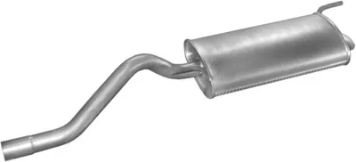 Rear Muffler Vw CADDY II Box Body/MPV · Seat INCA · Vw CADDY II MPV