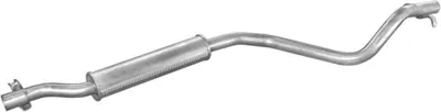 Centre Muffler Vw GOLF I · Vw JETTA I · Vw SCIROCCO