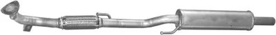 Front Muffler Vw FOX Hatchback