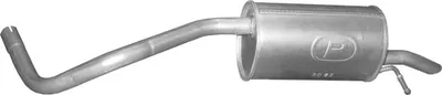 Rear Muffler Vw FOX Hatchback