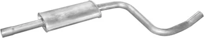 Centre Muffler Volvo 340-360 Saloon · Volvo 340-360