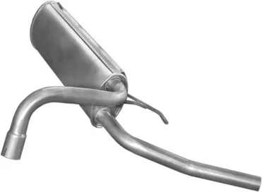 Rear Muffler Volvo 480
