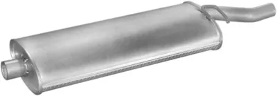 Back silencer POLM 33.10