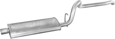 Rear Muffler Jeep CHEROKEE