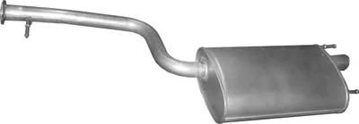 Rear Muffler Lexus LS