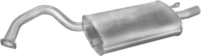 Rear Muffler Chrysler SEBRING Saloon